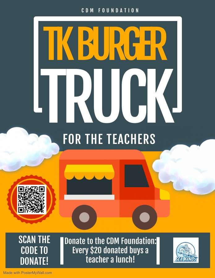 tk burger truck flyer